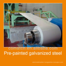 Pre-Painted Galvanized Steel in rool, different colors